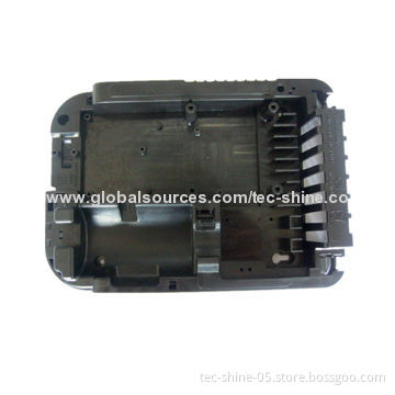 Plastic automotive interior parts with injection mold